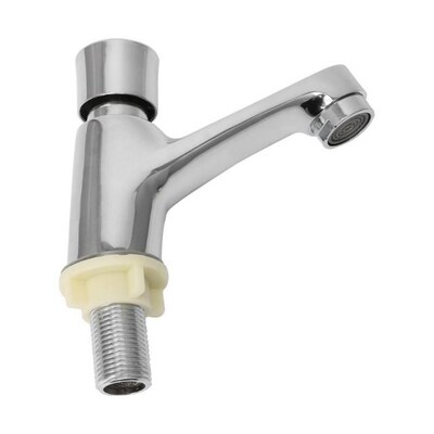 Bathroom Basin Faucet Water Saving Tap Push Button Switch De