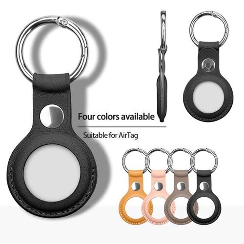 Leather Protective Sleeve For Apple Airtag Tracker Location