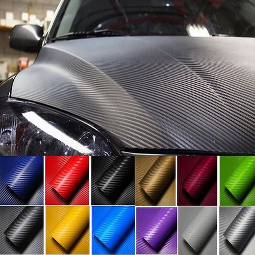 3D Car Carbon Fiber Car Film Sheet Wrap Sheet Roll Film Wate