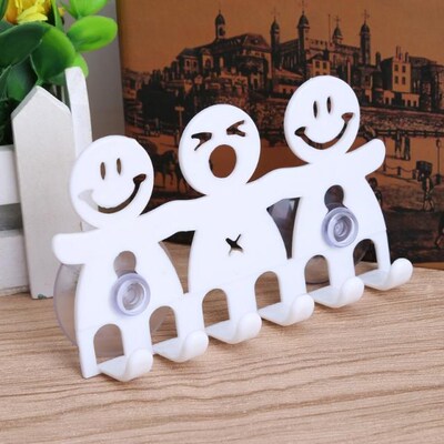 Toothbrush Holder 5 Position Cute Cartoon Smile/Bear Bathroo