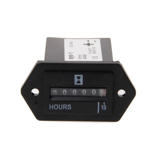 DC 10V-80V Generator Sealed Hour Meter Counter 适用于 Boats