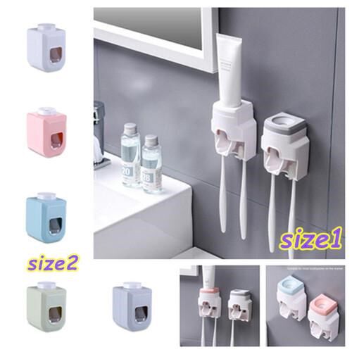 2 sizes Lazy Toothpaste Squeezer Dispenser Grey, White, Blue