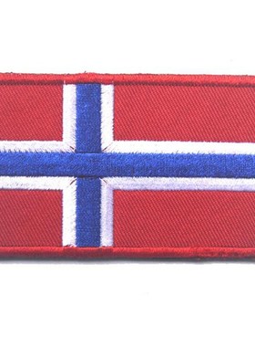 Flag Patch 1 Iceland Norway Sweden Denmark Finnish Flag Embr