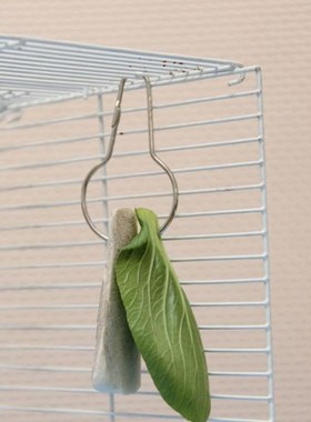 10 Pcs Parrots Birds Toys Food Cuttlefish Bone Hooks Pets Ha