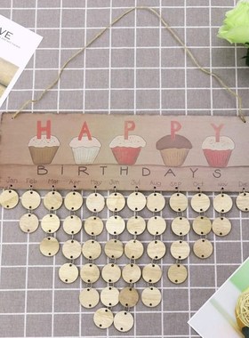 2021 Fashion DIY Wooden Calendar Family Wall Calendar Specia