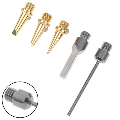 5pcs Replacement Copper Tips Nozzle 适用于 HS-1115K Solderin