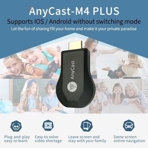 Anycast M4plus Chromecast 2 Mirroring Multiple Para TV  Dong