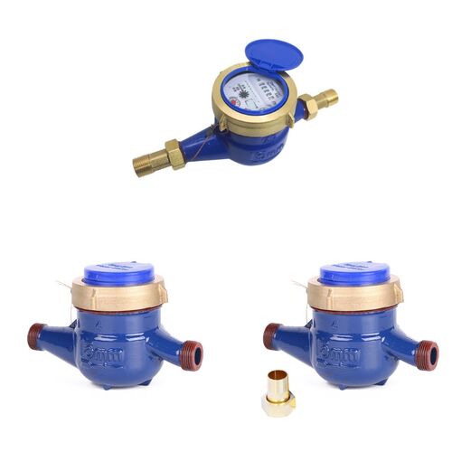 7XEA DN15 Garden Home Metal Cold Water Meter Single Water Fl