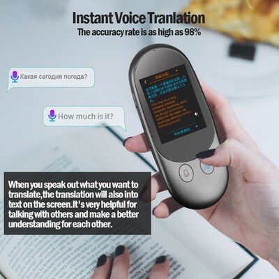 Portable Multi Languages Offline Voice Translator F1 Camera