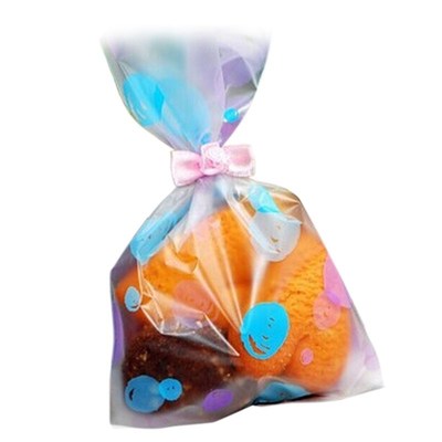 New 20pcs Cake Biscuit Cookies Packaging Bag Multicolour Dot