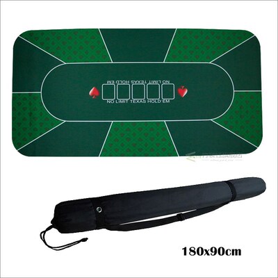 1.8m  Table Mat Rubber Table Top Cloth  Casino Poker Board