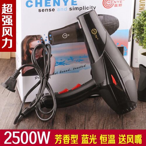 2500W Blue Light Hair Dryer Hot Cold Wind Hairdryer 电吹风机