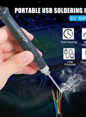 KKmoon USB  5V 8W Soldering Iron with Temperature Control Mi