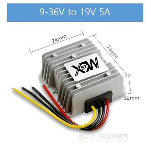 XWST DC to DC 9 36v 12v 24v to 19v Boost Buck 3A 5A 8A 10A