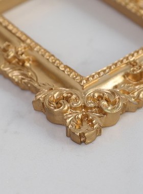 Retro Photo Frame Gold Picture Frame Home Decor Photography