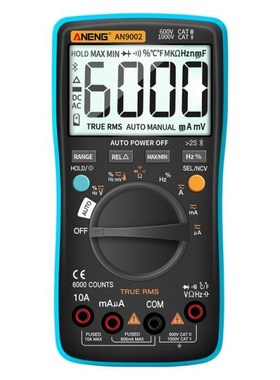 Digital True RMS 6000 Counts Bluetooth Multimetro AC/DC Curr