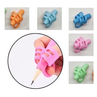 Learn Kids 5Pcs Pencil Grip 1Pcs Beginner Holder Pen Writing