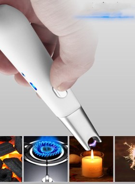 Electric Arc Lighter Kitchen Lighter USB Rechargeable Long L