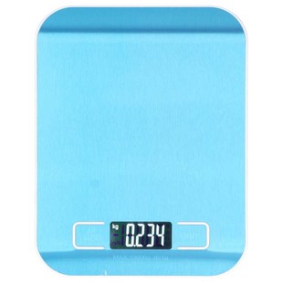 Digital Kitchen Scale Food Weight Scale Blue with Timing Fun