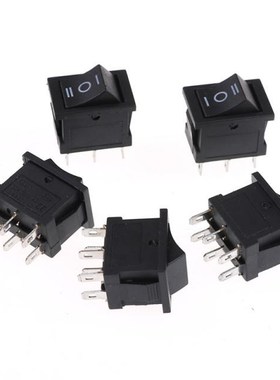 5pcs/lot ON/OFF KCD2 203 6P Boat Rocker Switch Car Dash Dash