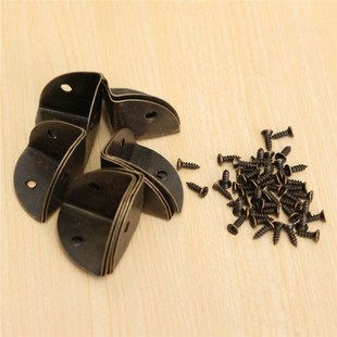 12Pcs Iron Bronze Decorative Antique Jewelry Wine Gift Box W