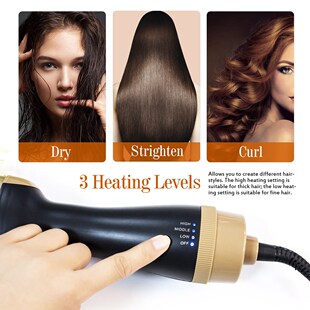 Hairdryer Brush Hot Air Brush One Step Hair Dryer Volumizer