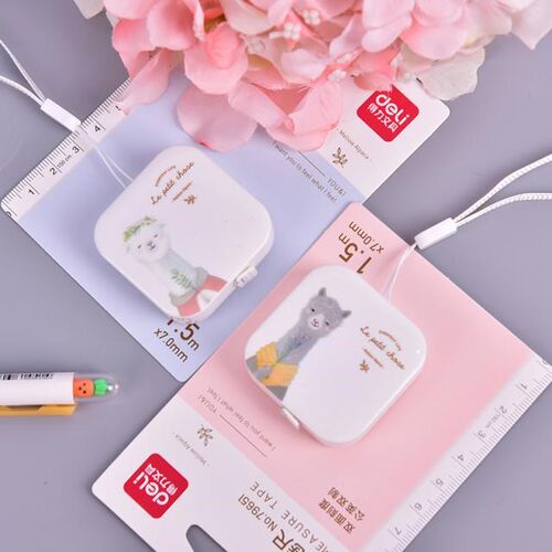 150cm Portable Children Height Ruler Centimeter Inch Roll Ta