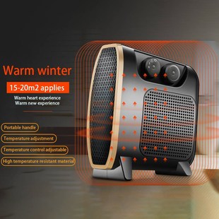 Portable Office Fan Heater Mini Electric Infrared Heater Ele