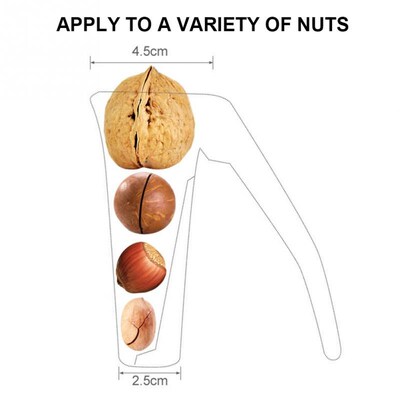 Zinc Alloy Funnel Shape Nut WalNutcracker Nutcracker Sheller