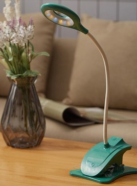 Portable LED Light Clip on Bed Desk Table Lamp Reading Makeu