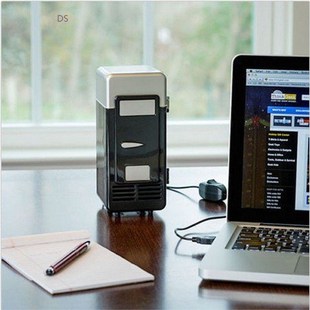 5V Car Fridge Mini Portable Freezer Multifunctional USB Dual