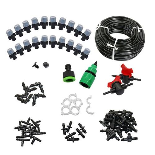 20m Automatic Misting System Watering kit Garden Lawn Sprink