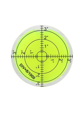60x12mm Turnable Round Spirit Level Mini Bubble Spirit Level