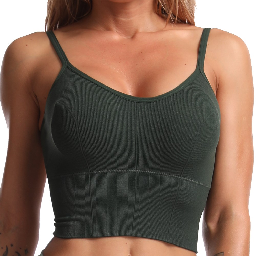 Sports Top Bra without Underwire Women's Tube Top Female Und