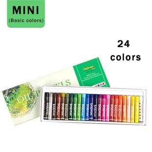 Delgreen Professional Soft Oil Pastel 12/24/36/60 Color Non-