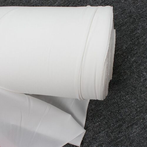 Stretch Jersey Knitted fusible iron on interfacing in WHITE