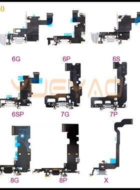 Charging Flex Cable  iPhone 6 6S 7 8 X  SB Charger Port Dock