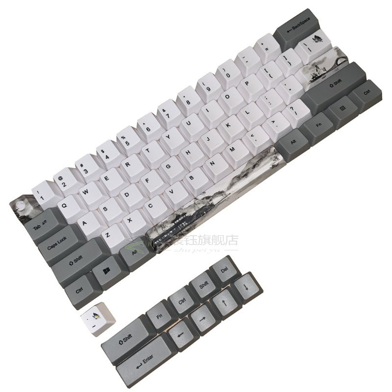 Sakura Keycap 60% PBT OEM Keycap Set Mechanische Toetsenbord 农用物资 助剂 原图主图