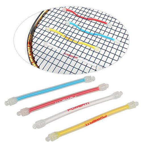 4pcs Long Tennis Squash Racket Vibration Dampeners Shock Abs