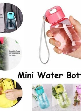 180ml candy color water bottle portable water bottle mini tr