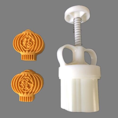 Mooncake Mold 50g Cake Cookie Mould Cutter Hand Pressure Lan