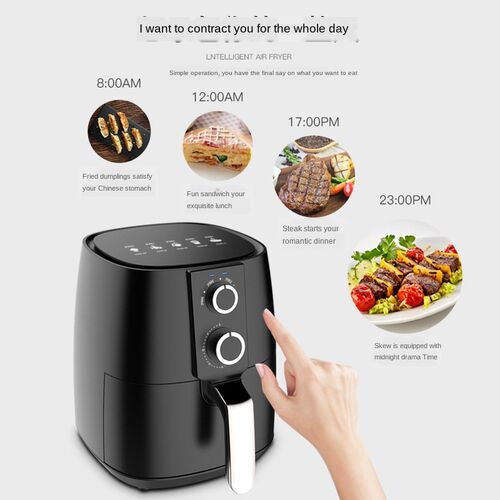 Air Deep-Fried Pot Deep Frying Pan Deep-Fried Pot Electric O