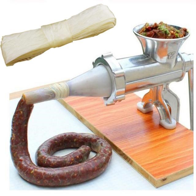 2PCS 28-30mm Sheep Dry Intestine Sausage Casing Coat Meat Pr