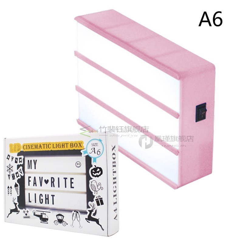 Cinematic LED Porch Light p Sign Box Lightbox Message Board