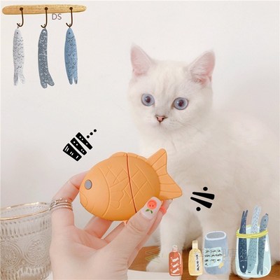 Cartoon Cute Taiyaki Cover for Airpods 2 1 3 Case for Airpod