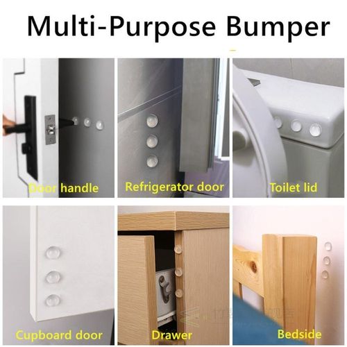 Self Adhesive Door Stopper Rubber Damper Buffer Cabinet Bump