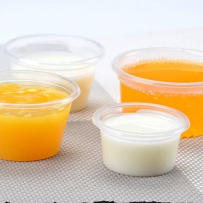 50Pcs Disposable Cups Set Of 60ml/2 oz Sauce Pot Container J