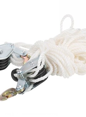 Hoist Pulley 4000LB Load Galvanized Steel Hook Lifting Pulle