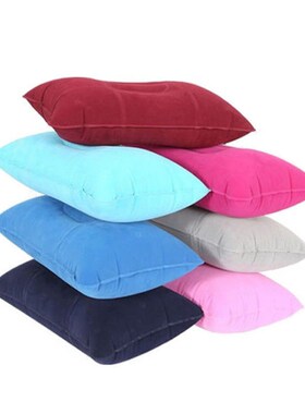 Hot!!Outdoor Portable Folding Air Inflatable Pillow Double S