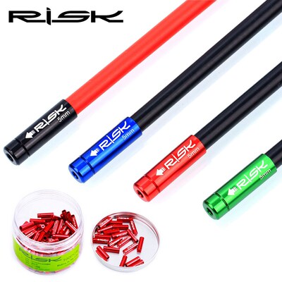 10Pcs Aluminum Alloy Bike Cable Caps Bicycle Derailleur Shif